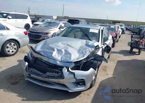 2019 Infiniti Q50 3.0T Luxe z USA, uszkodzony, nr VIN JN1EV7AP2KM511588